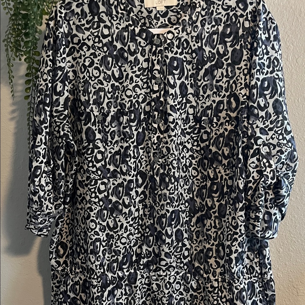 Loft Printed Blouse Loft Lightweight Blouse